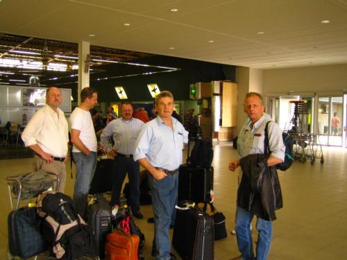 Ankunft in Windhuk International 2006